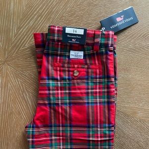 Vineyard Vines Jolly Plaid Breaker Pant